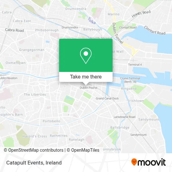 Catapult Events map