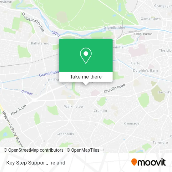 Key Step Support map