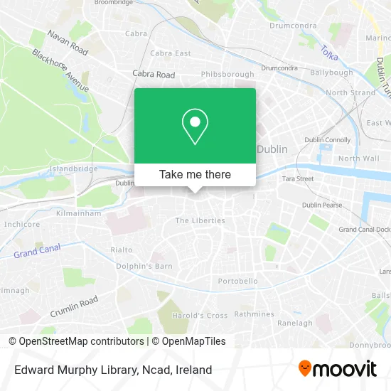 Edward Murphy Library, Ncad map