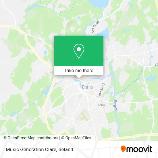 Music Generation Clare map