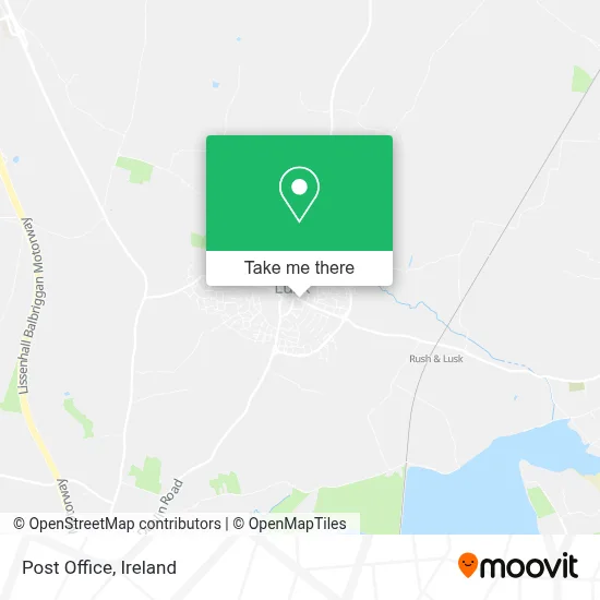 Post Office map