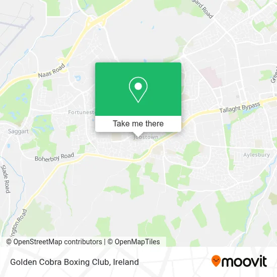 Golden Cobra Boxing Club map