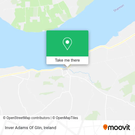 Inver Adams Of Glin map