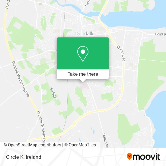 Circle K map