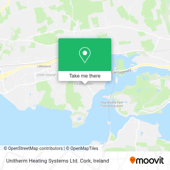 Unitherm Heating Systems Ltd. Cork map
