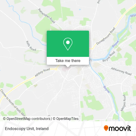 Endoscopy Unit map