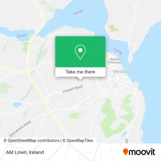 AM Linen map