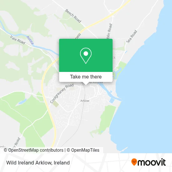 Wild Ireland Arklow map