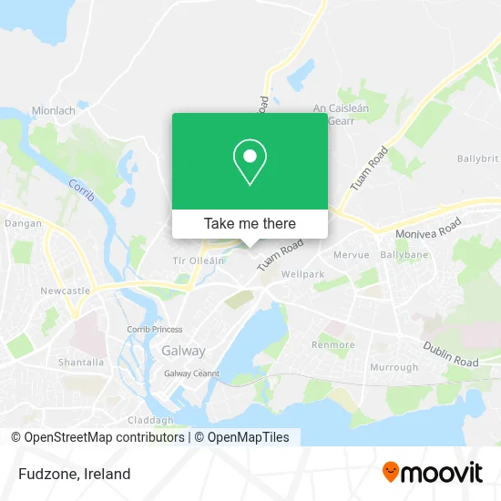 Fudzone map