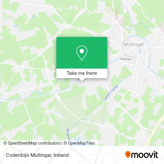 Coderdojo Mullingar map