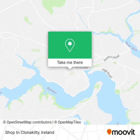 Shop In Clonakilty map