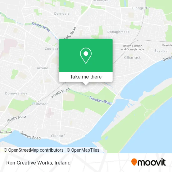 Ren Creative Works map