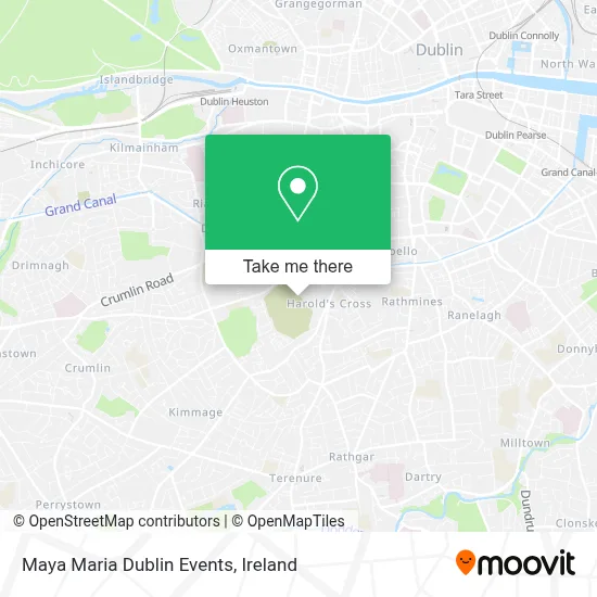 Maya Maria Dublin Events map