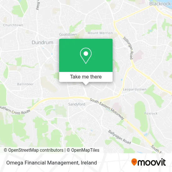 Omega Financial Management map