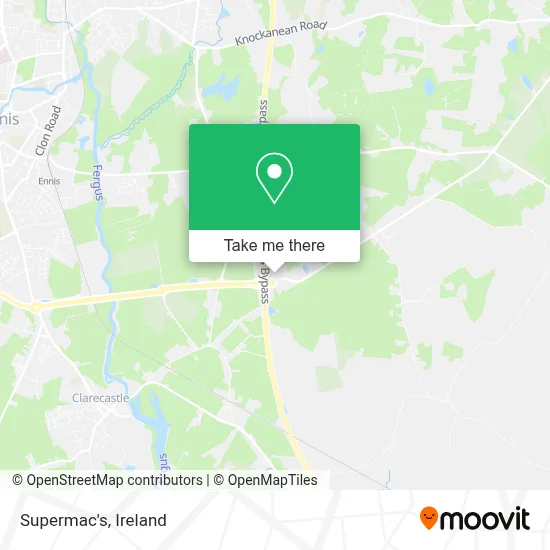 Supermac's map