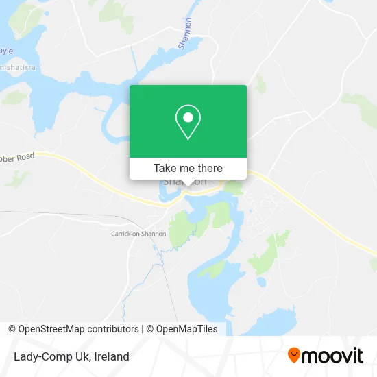Lady-Comp Uk map