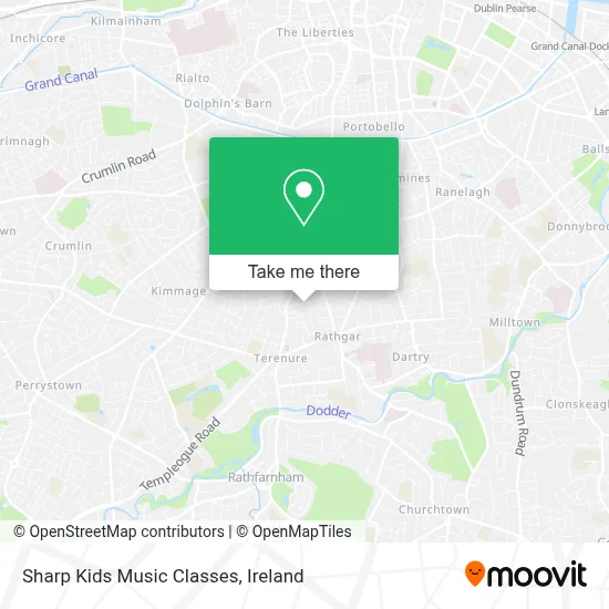 Sharp Kids Music Classes map