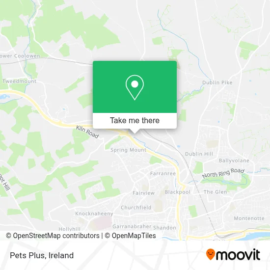 Pets Plus map