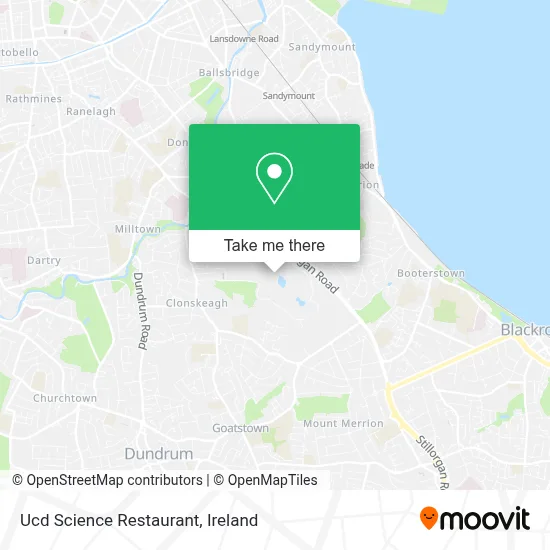 Ucd Science Restaurant map
