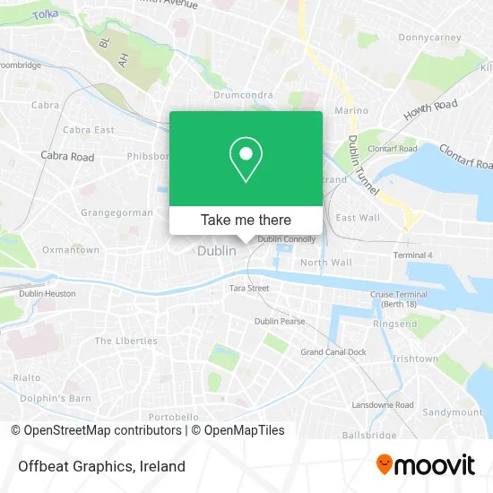 Offbeat Graphics map