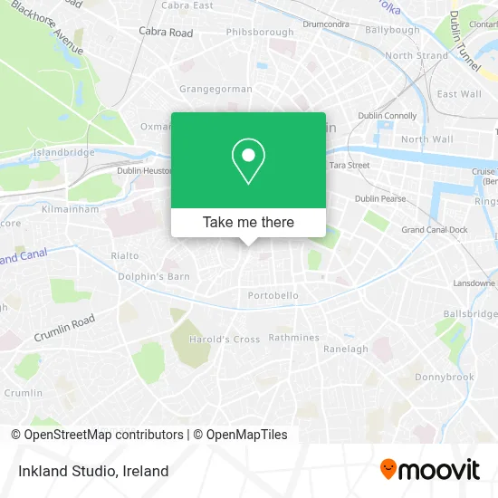 Inkland Studio map
