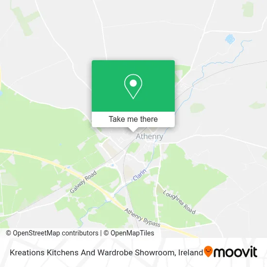 Kreations Kitchens And Wardrobe Showroom map