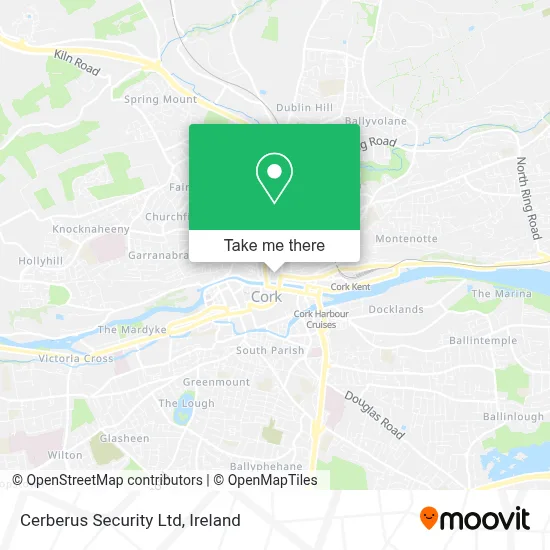 Cerberus Security Ltd map