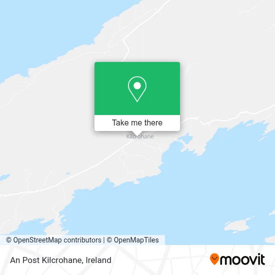 An Post Kilcrohane map