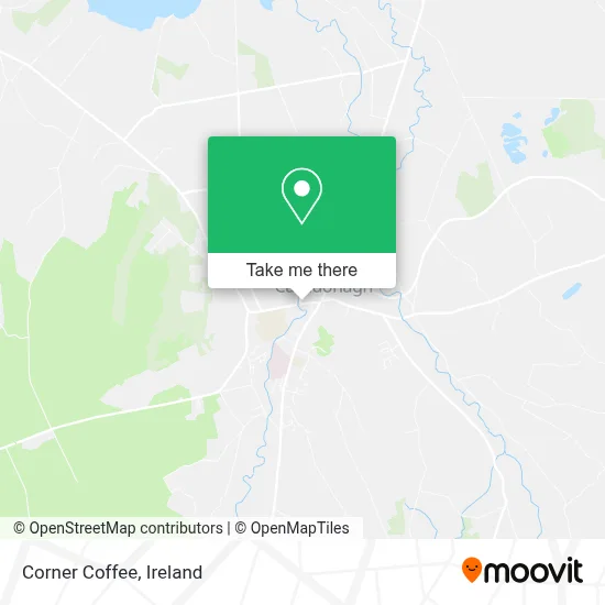 Corner Coffee map