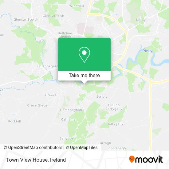 Town View House map