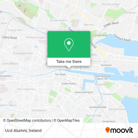 Ucd Alumni map