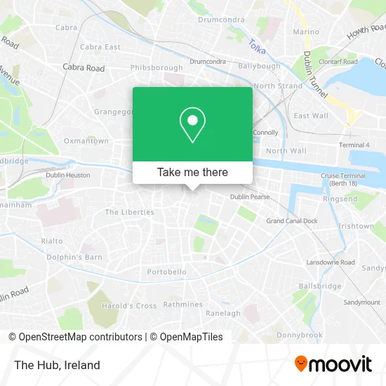 The Hub map