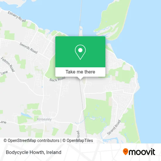 Bodycycle Howth map
