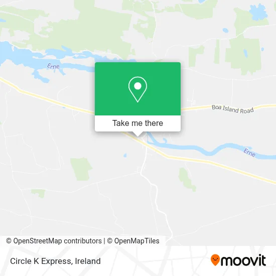 Circle K Express map