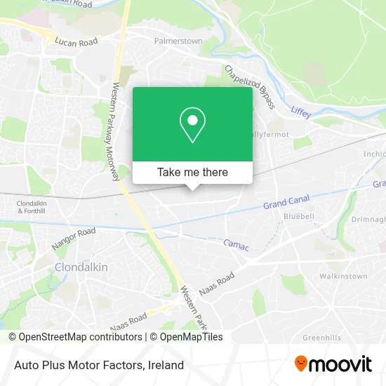 Auto Plus Motor Factors map