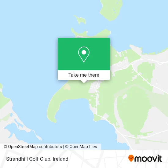 Strandhill Golf Club map