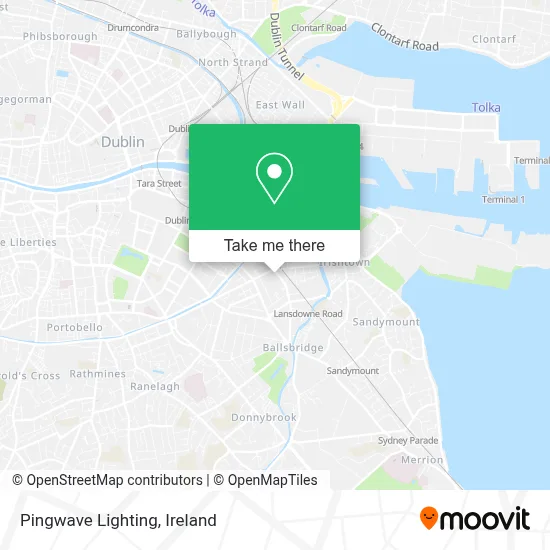 Pingwave Lighting map