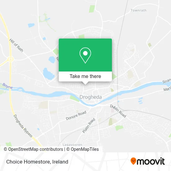 Choice Homestore map