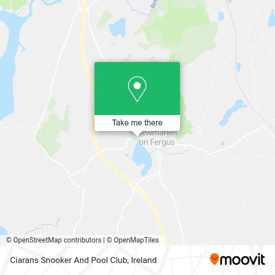 Ciarans Snooker And Pool Club map