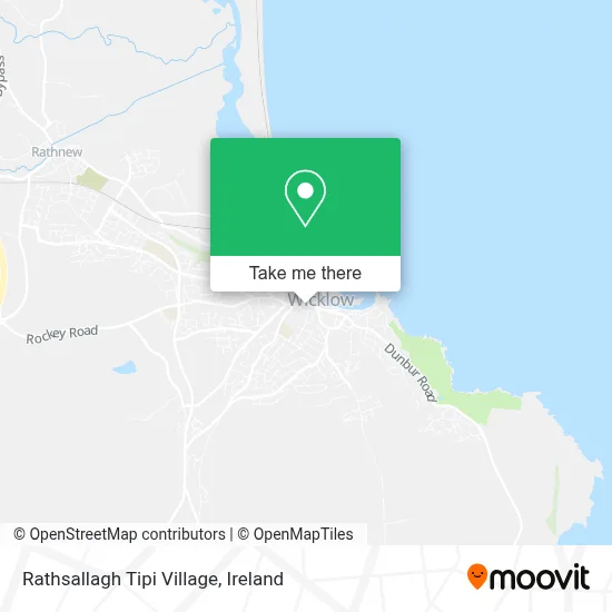 Rathsallagh Tipi Village map