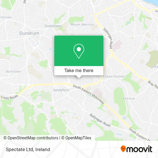 Spectate Ltd map