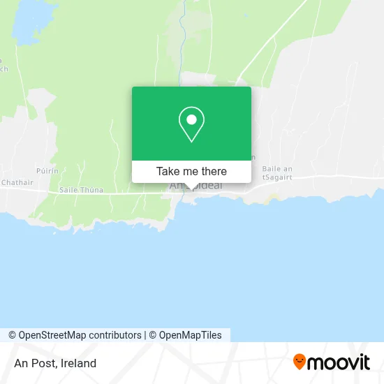 An Post map