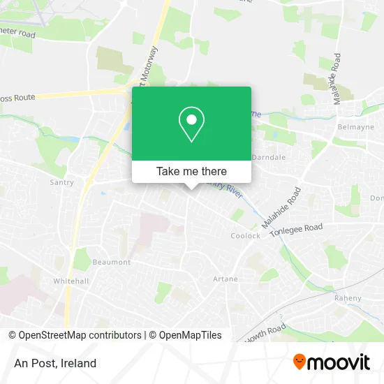 An Post map
