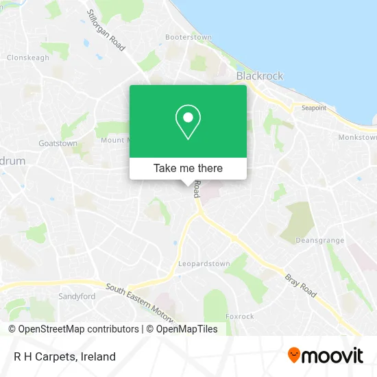 R H Carpets map