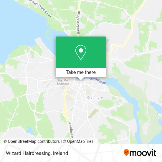 Wizard Hairdressing map