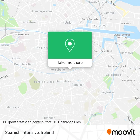 Spanish Intensive map