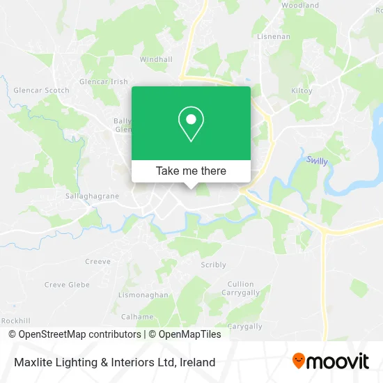 Maxlite Lighting & Interiors Ltd map