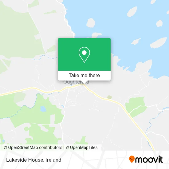 Lakeside House map