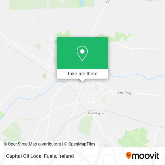 Capital Oil Local Fuels map