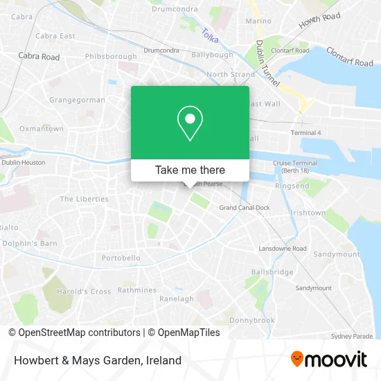 Howbert & Mays Garden map